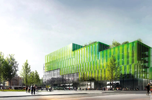 Des micro-algues en façade pour réduire les déperditions des bâtiments - Luxembourg OPHRYS ®