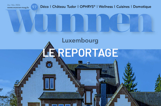 Métamorphose d'un appartement en duplex au Luxembourg - Je découvre le reportage - WUNNEN Magazien n°97 - Avril-Mai 2026 - 8 pages - Luxembourg OPHRYS ®
